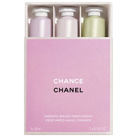 chanel chance perfumed hand creams